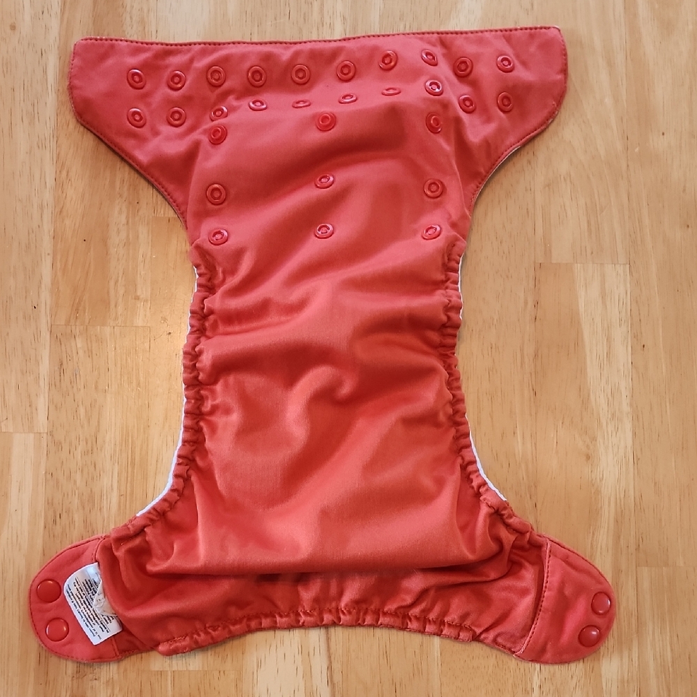 BumGenius Coral Diaper Cover